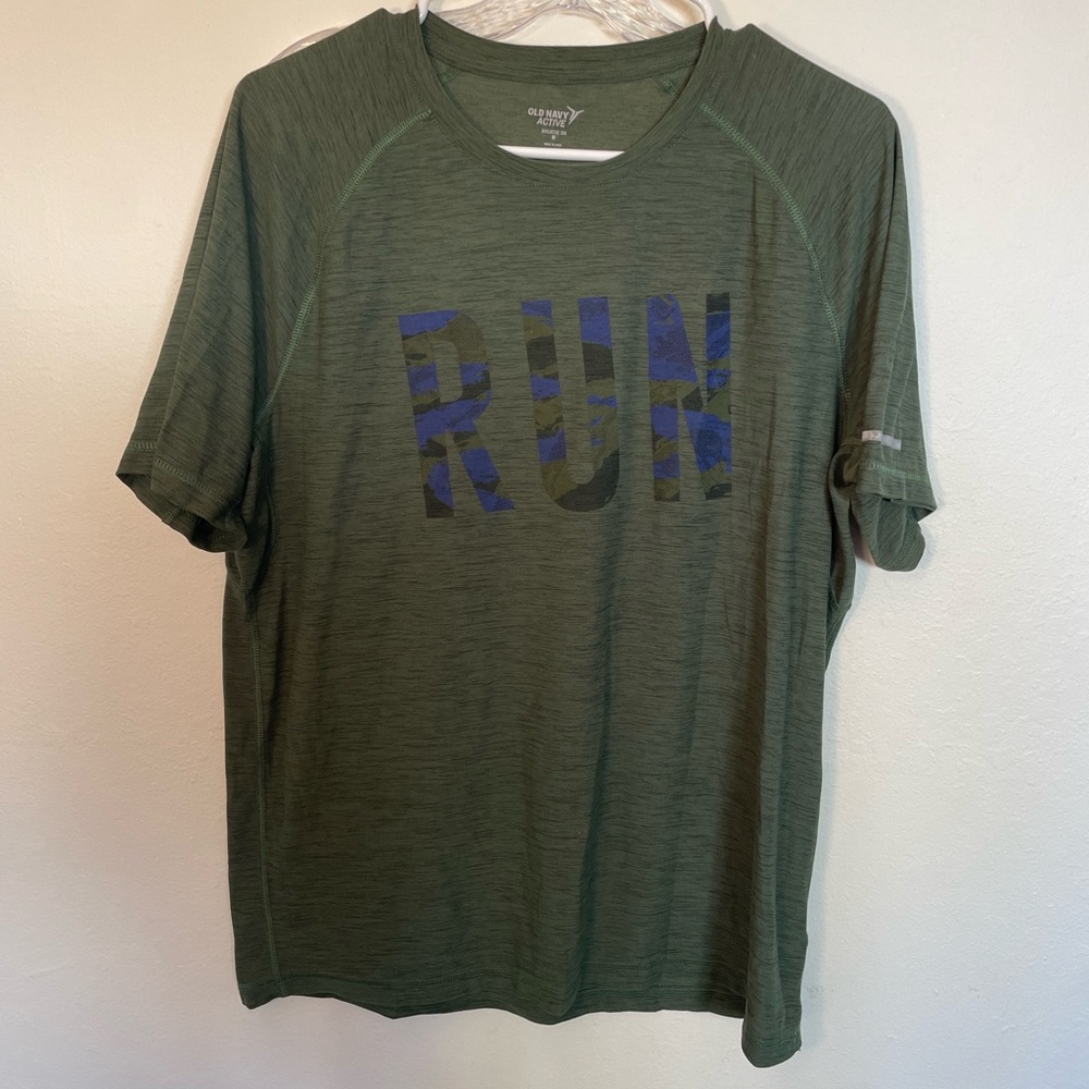 Green old navy active shirt